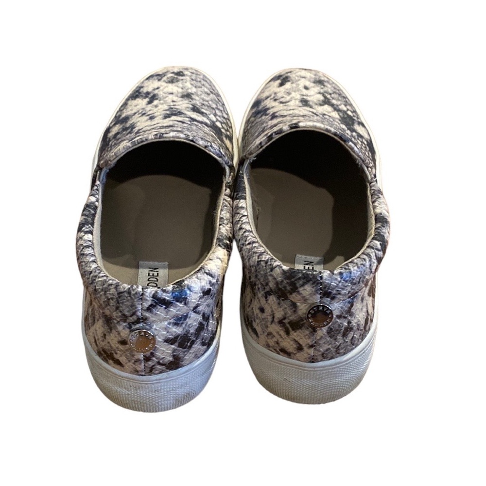 Steve Madden Gills Slip-On Sneaker Canvas Snake P… - image 2